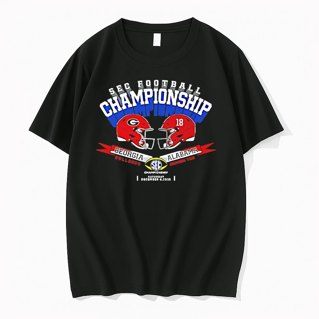 Georgia Vs Alabama Sec Championship 2025 Shirts