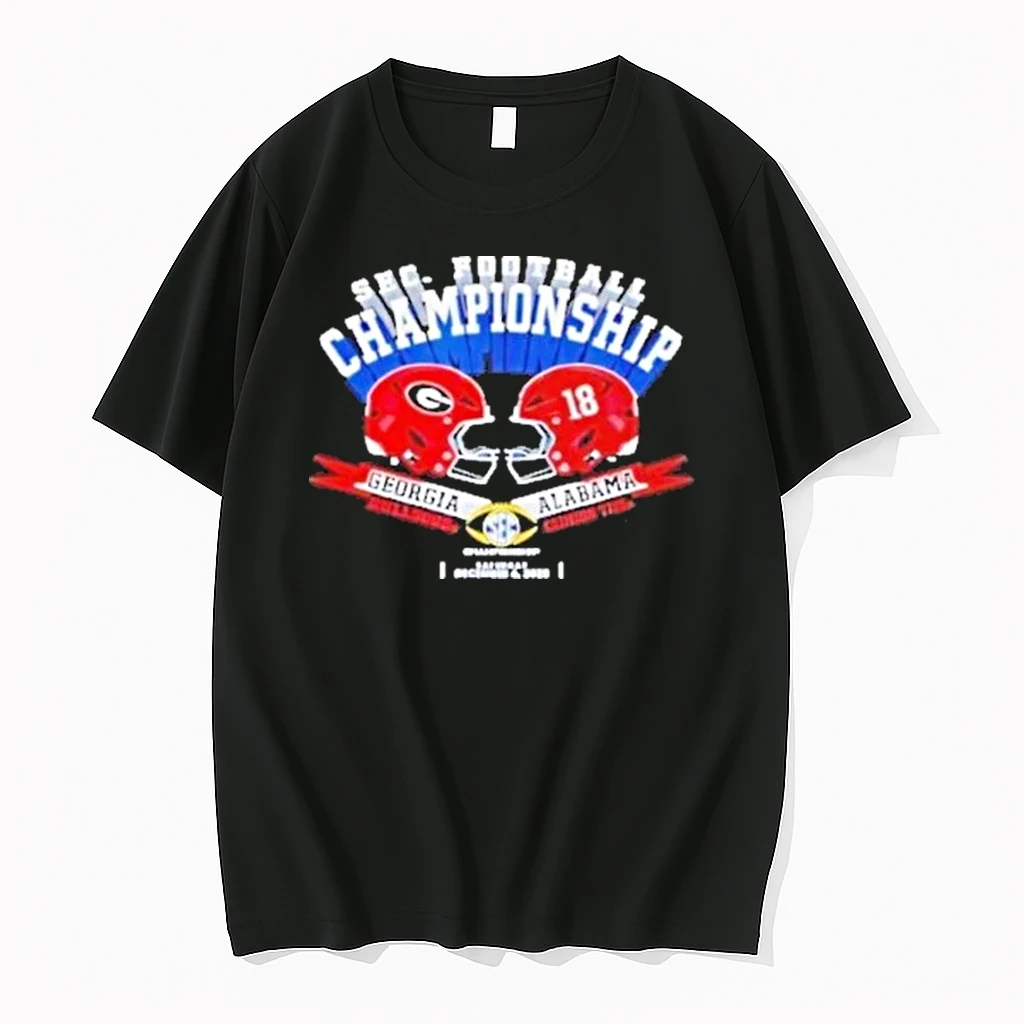 Georgia Vs Alabama Sec Championship 2025 Football Shirts