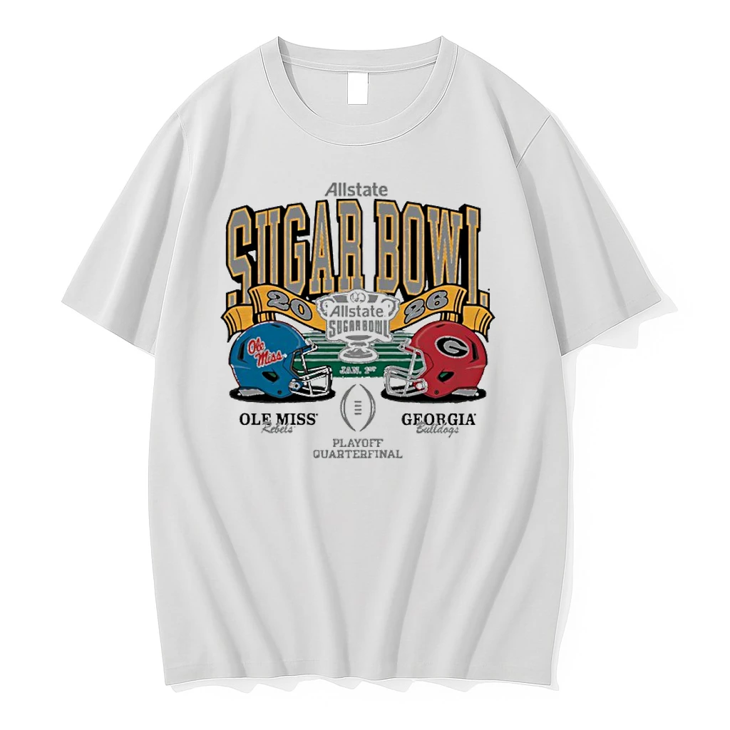 Georgia Vs Ole Miss 2026 Sugar Bowl Head To Head Shirts
