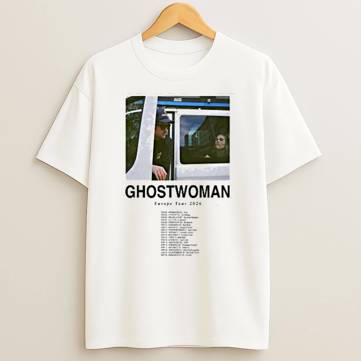 Ghostwoman Eu Tour 2026 Shirts