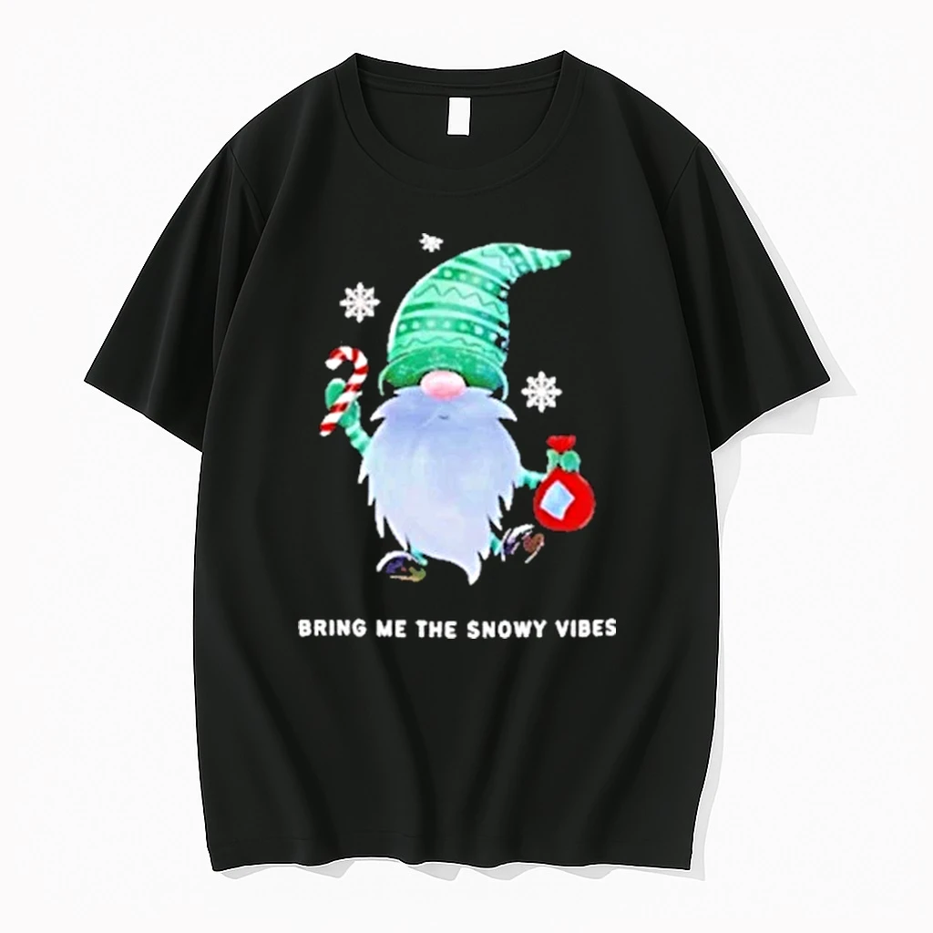 Gnome Bring Me The Snowy Vibes Christmas Shirts