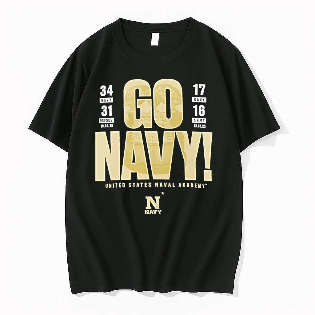Go Navy Navy Midshipmen Beat Air Force And Army United States Naval Academy 2025 Shirts