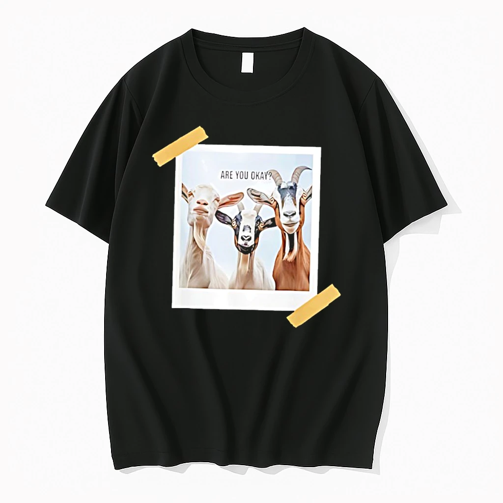 Goats Selfies Are You Okay Shirts