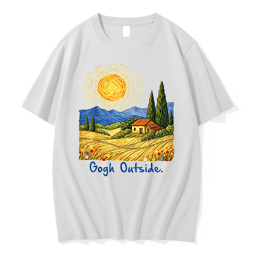 Gogh Outside Nature Lover Shirts