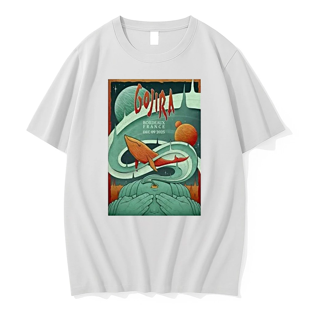 Gojira December 9 2025 In Bordeaux France Shirts