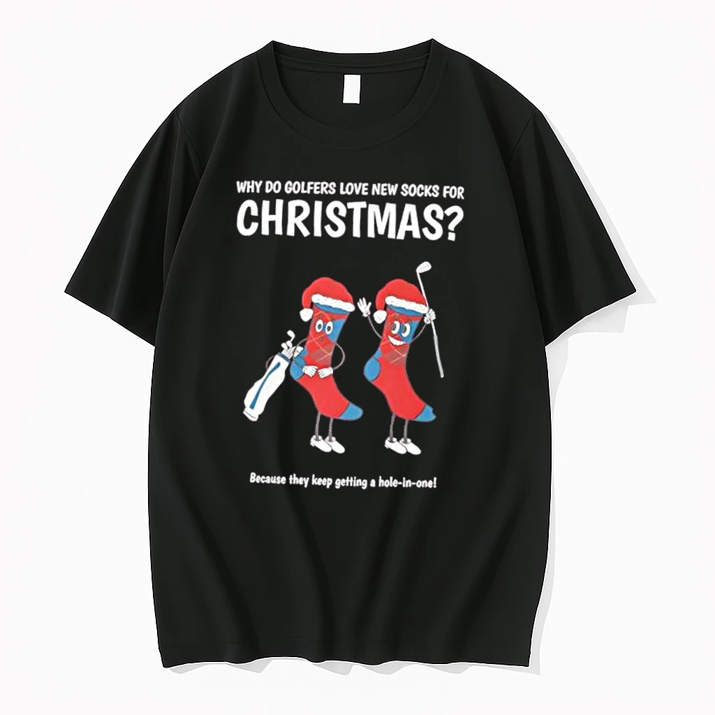 Golfers Love New Socks Christmas Shirts