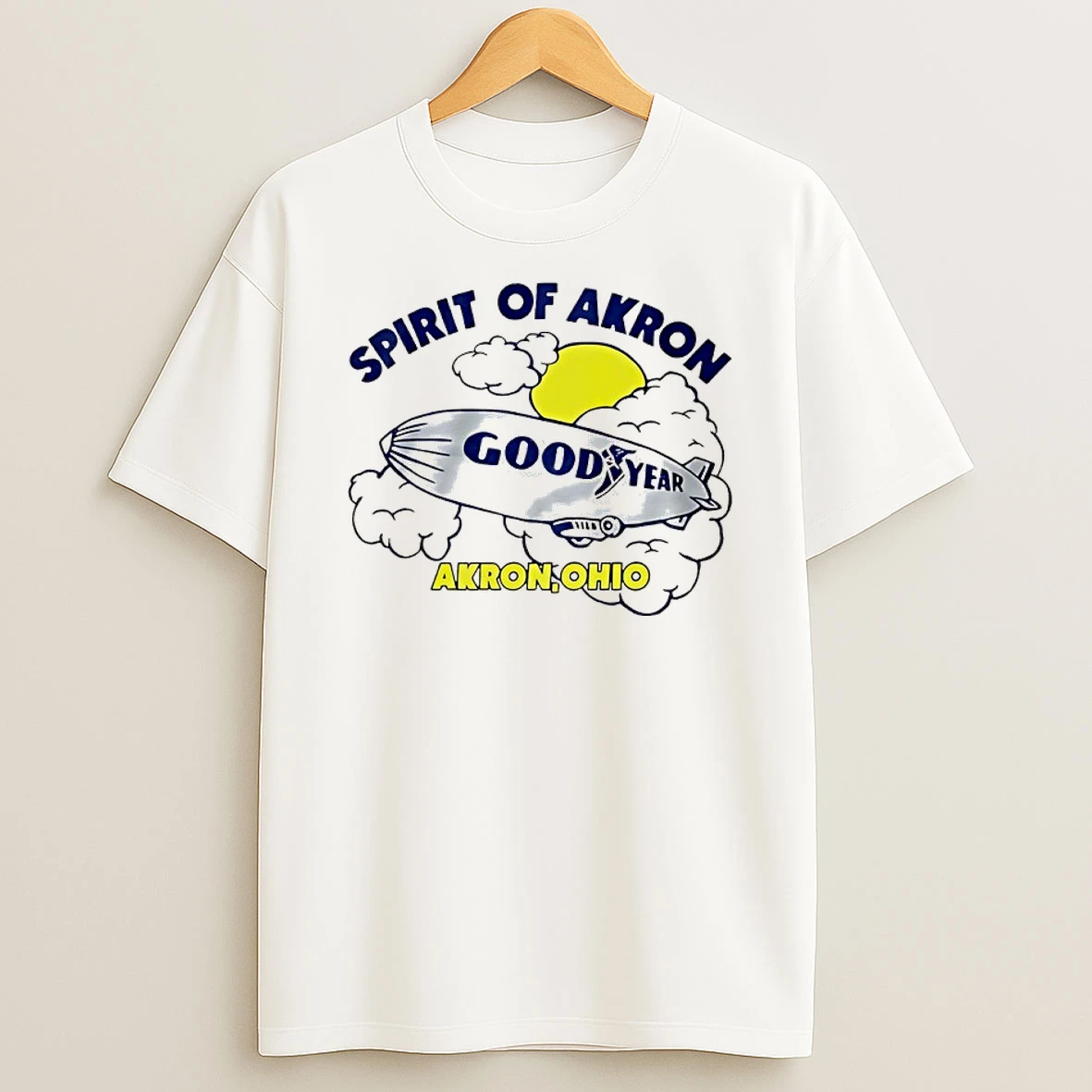 Goodyear Spirit Of Akron Ohio Blimp Shirts