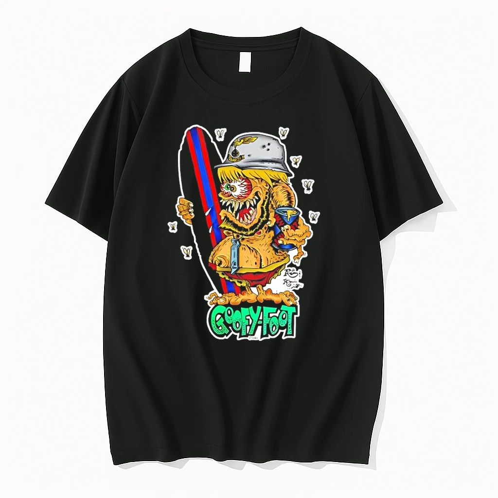 Goofyfoot Surf Goat Cartoon Shirts