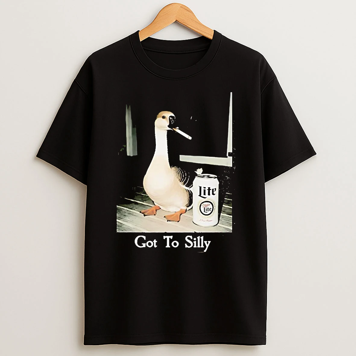 Goose Got To Silly Miller Lite Beer Shirts