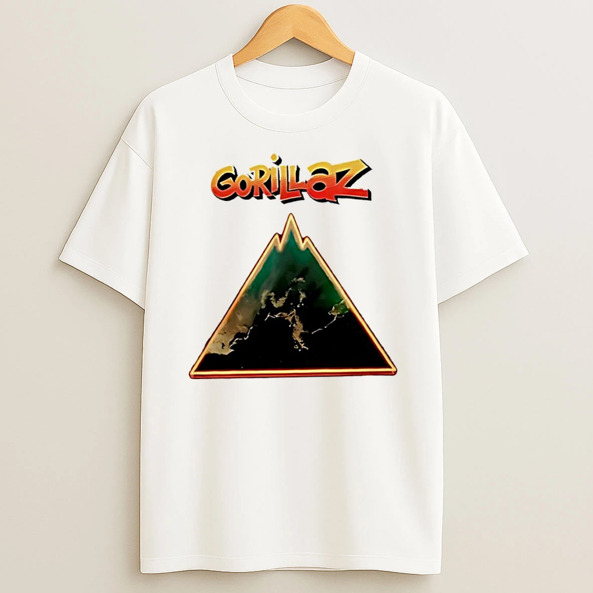 Gorillaz The Mountain Tour Logo 2026 Shirts