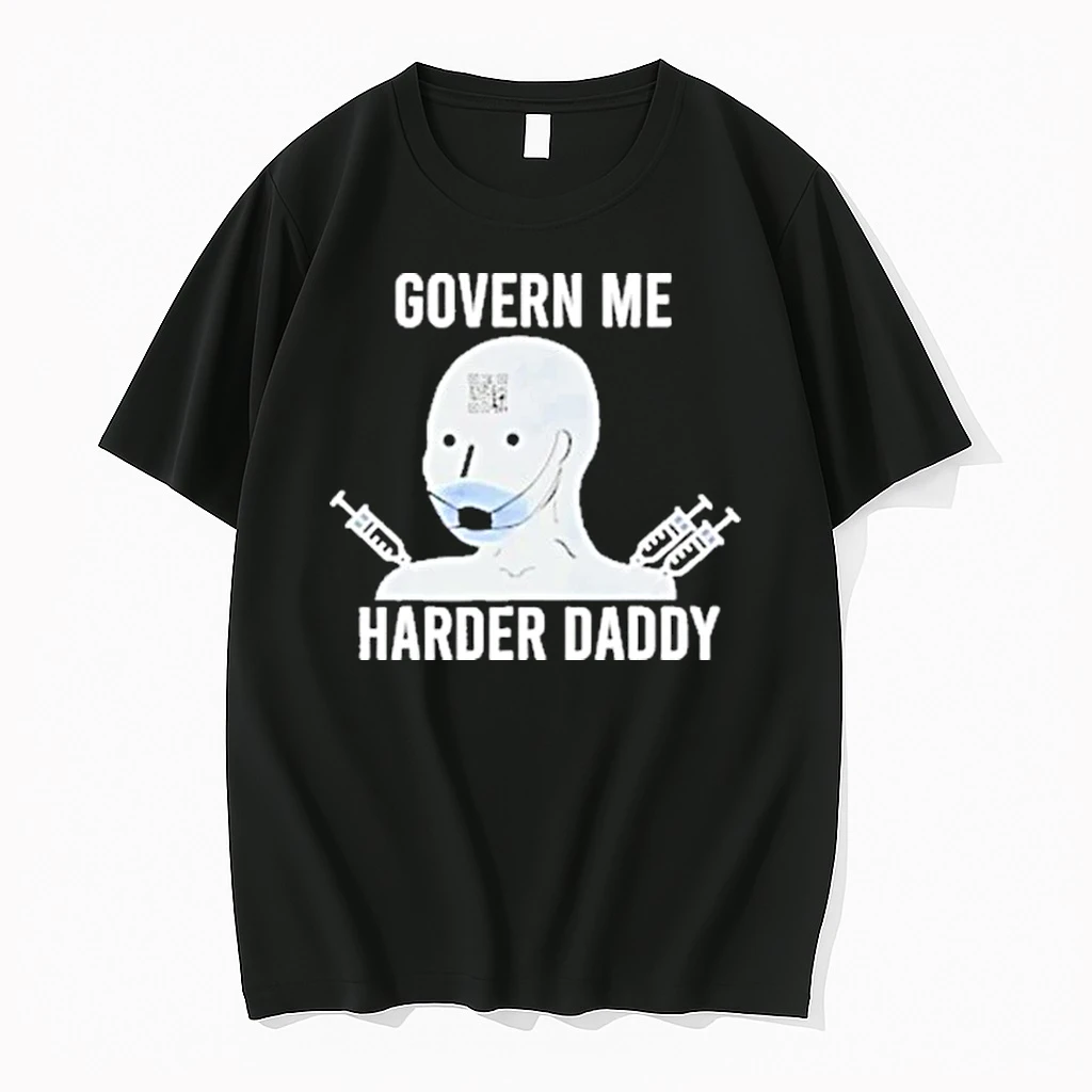 Govern Me Harder Daddy Qr Shirts