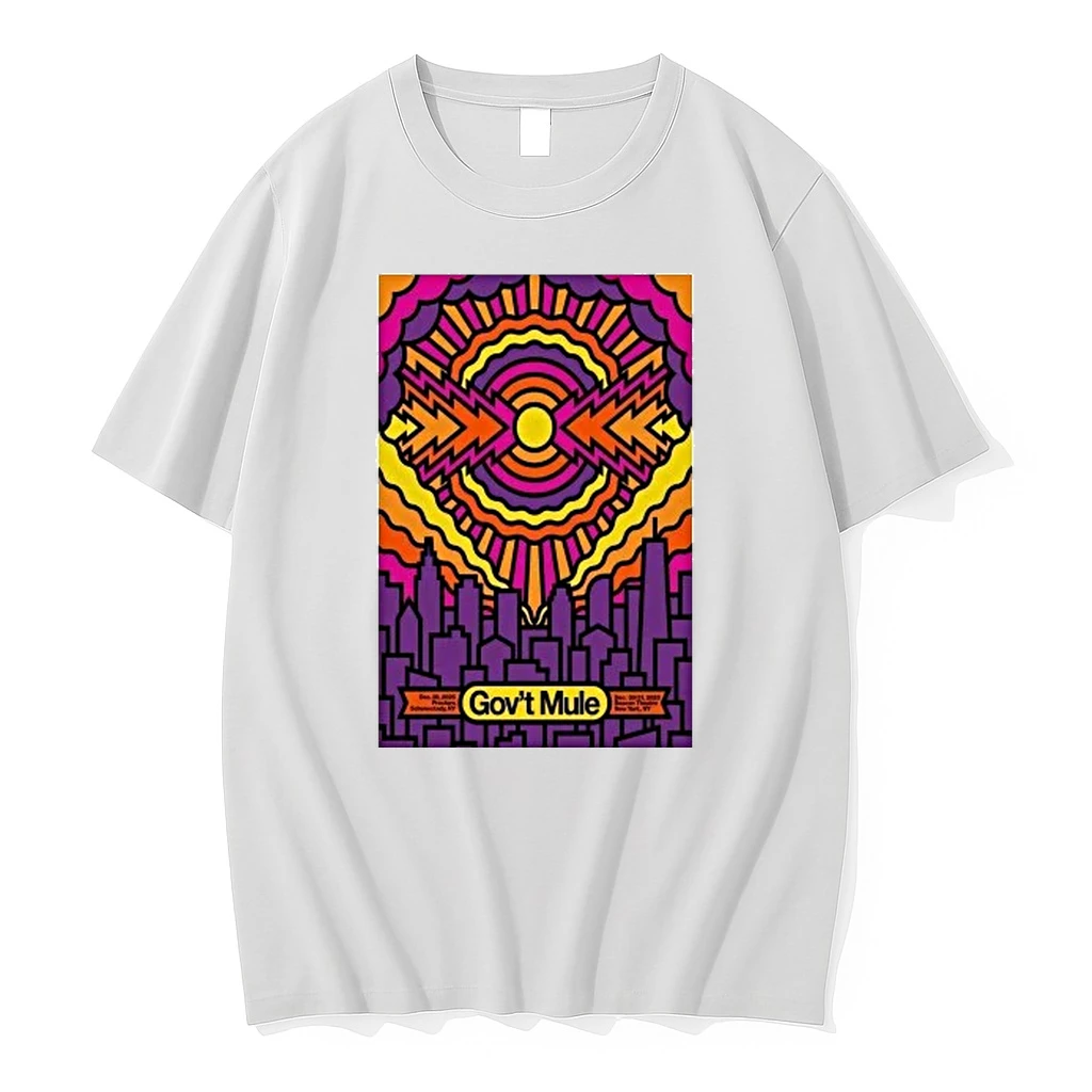 Govt Mule Dec 29 And 30 2025 Schenectady Ny Shirts