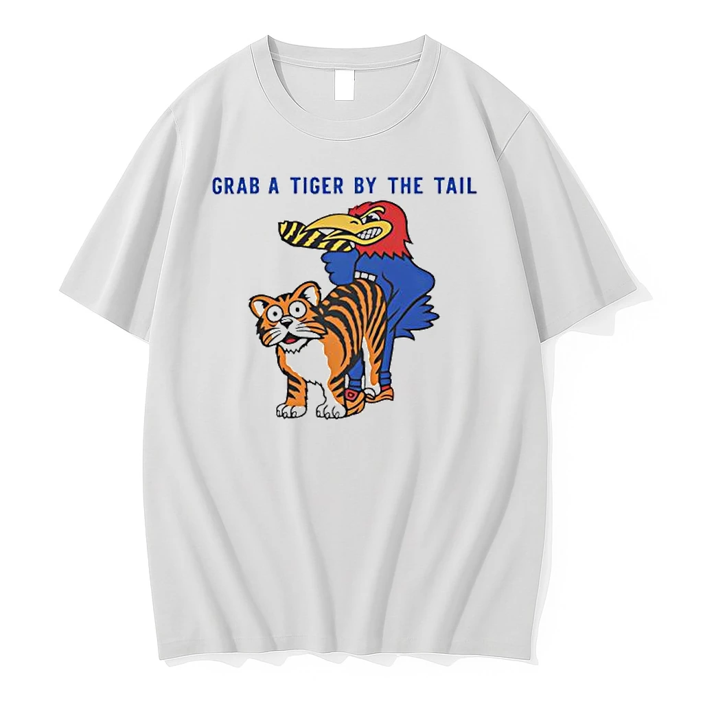 Grab A Tiger By The Tail Kansas Vs Missouri Rivalry Shirts