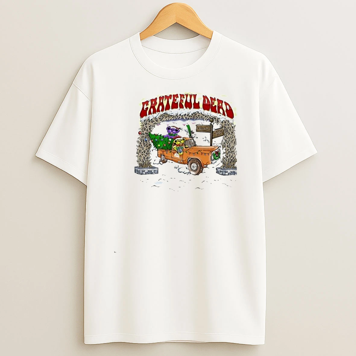 Grateful Dead X Peter Forsythe Truckin Through The Snow 2025 Shirts