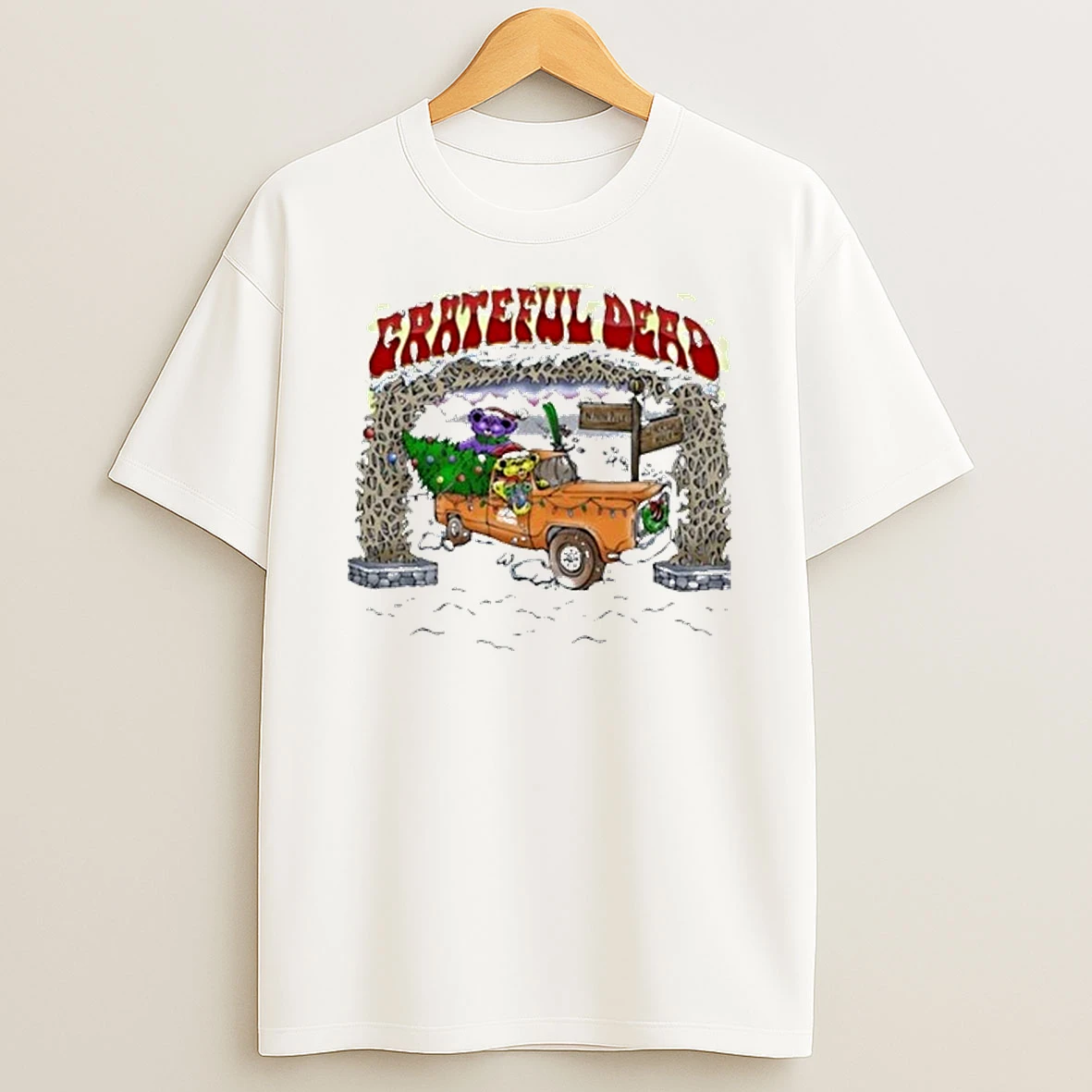 Grateful Dead X Peter Forsythe Truckin Through The Snow Shirts