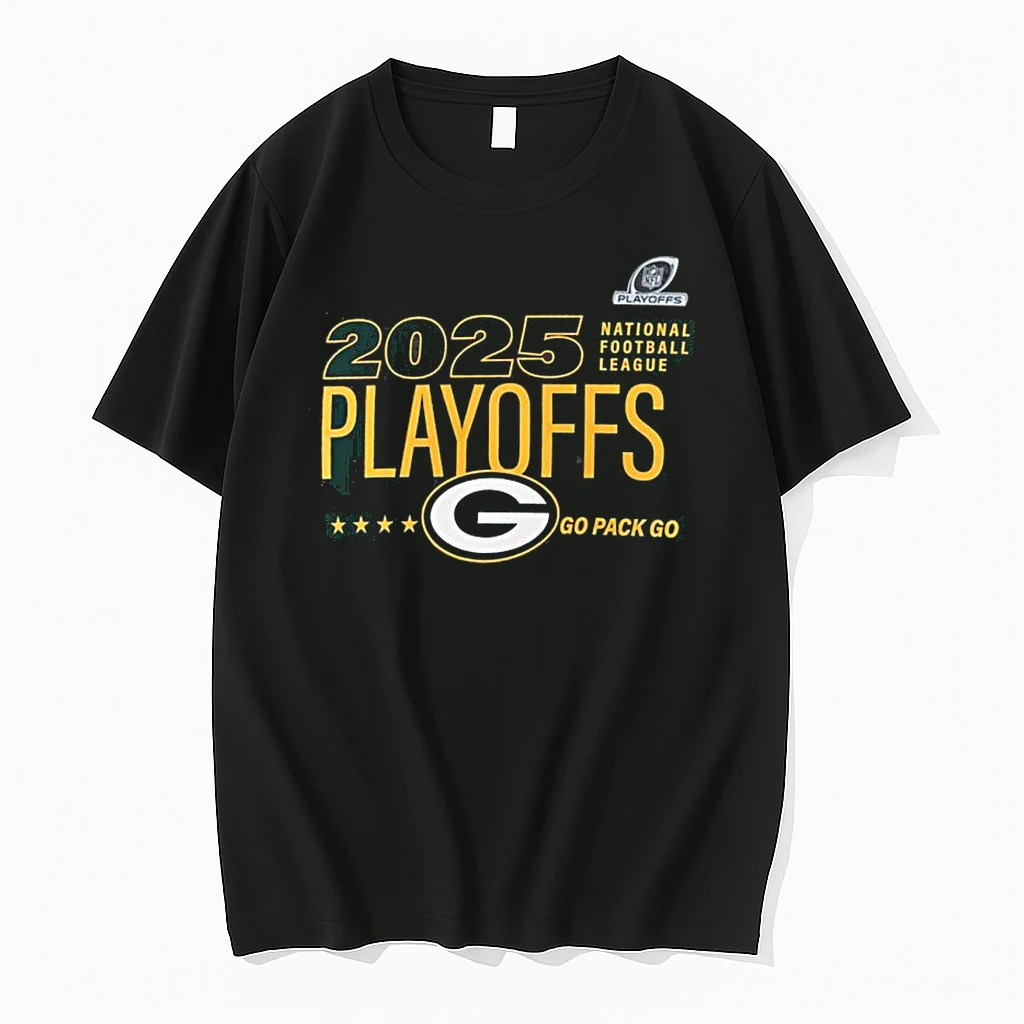 Green Bay Packers Go Pack Go 2025 Nfl Playoffs Ready Shirts