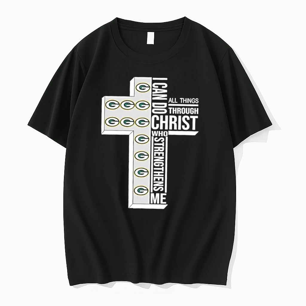 Green Bay Packers Football X I Can Do All Things Through Christ Who Strengthens Me Shirts