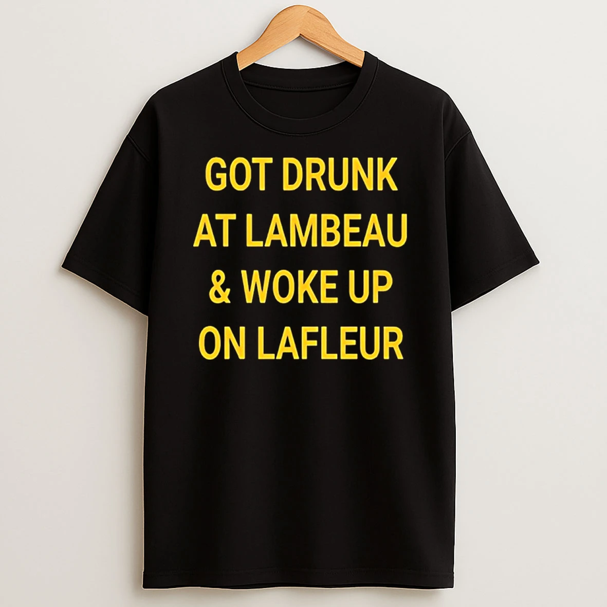 Green Bay Packers Got Drunk At Lambeau And Woke Up On Lafleur Shirts
