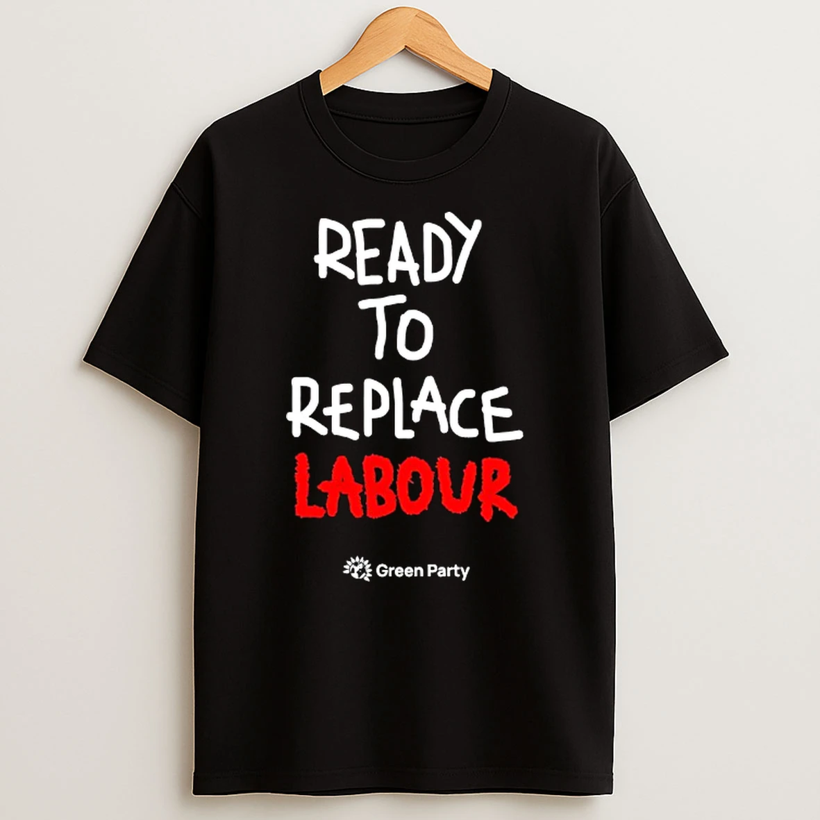 Green Party Ready To Replace Labour Shirts