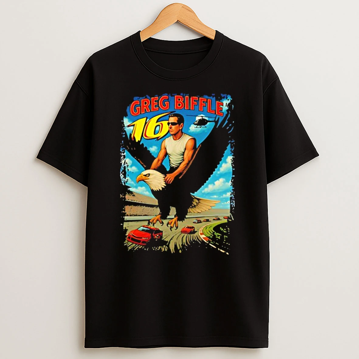 Greg Biffle Freedom 500 Eagle Shirts