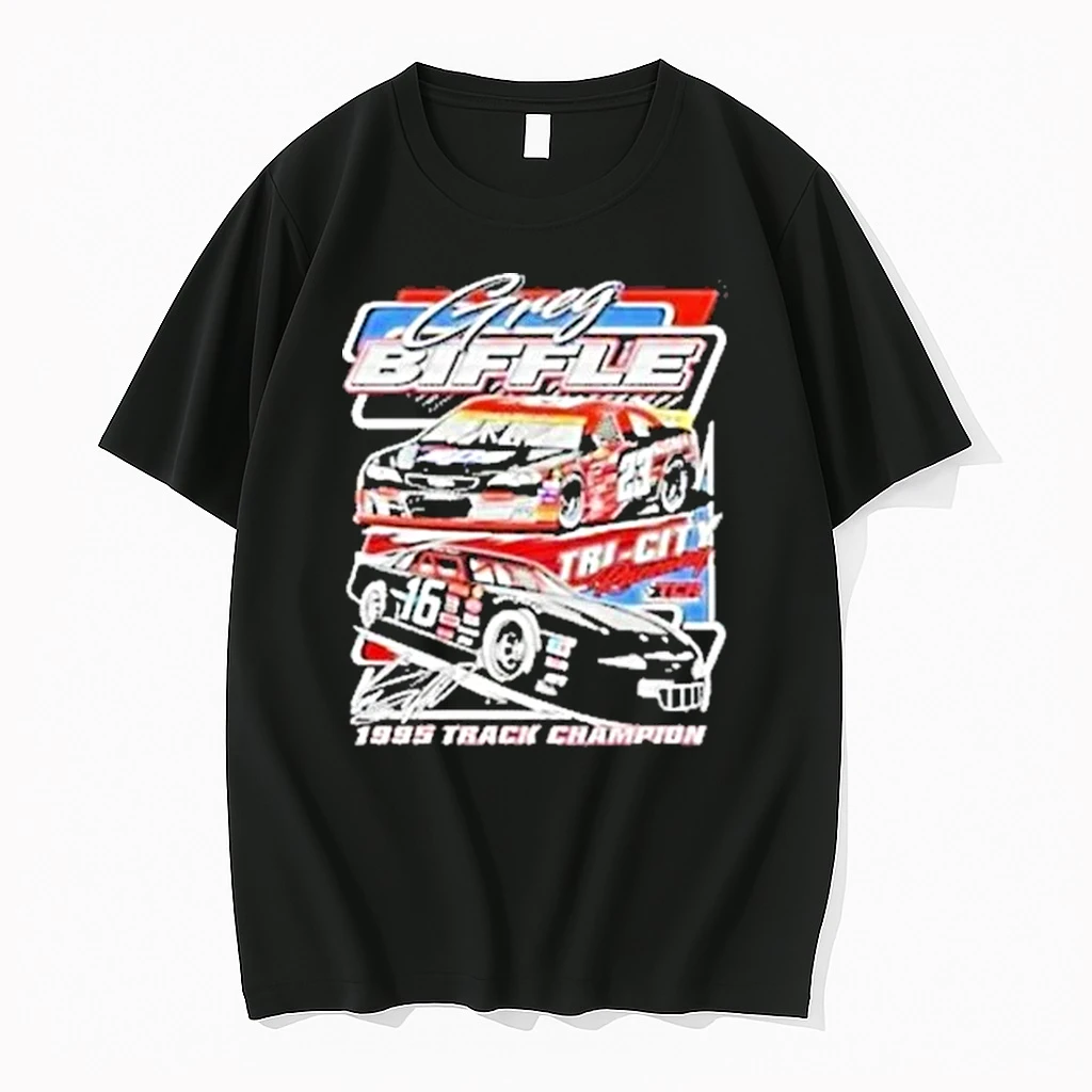 Greg Biffle Tri City Raceway 1995 Track Champion Shirts