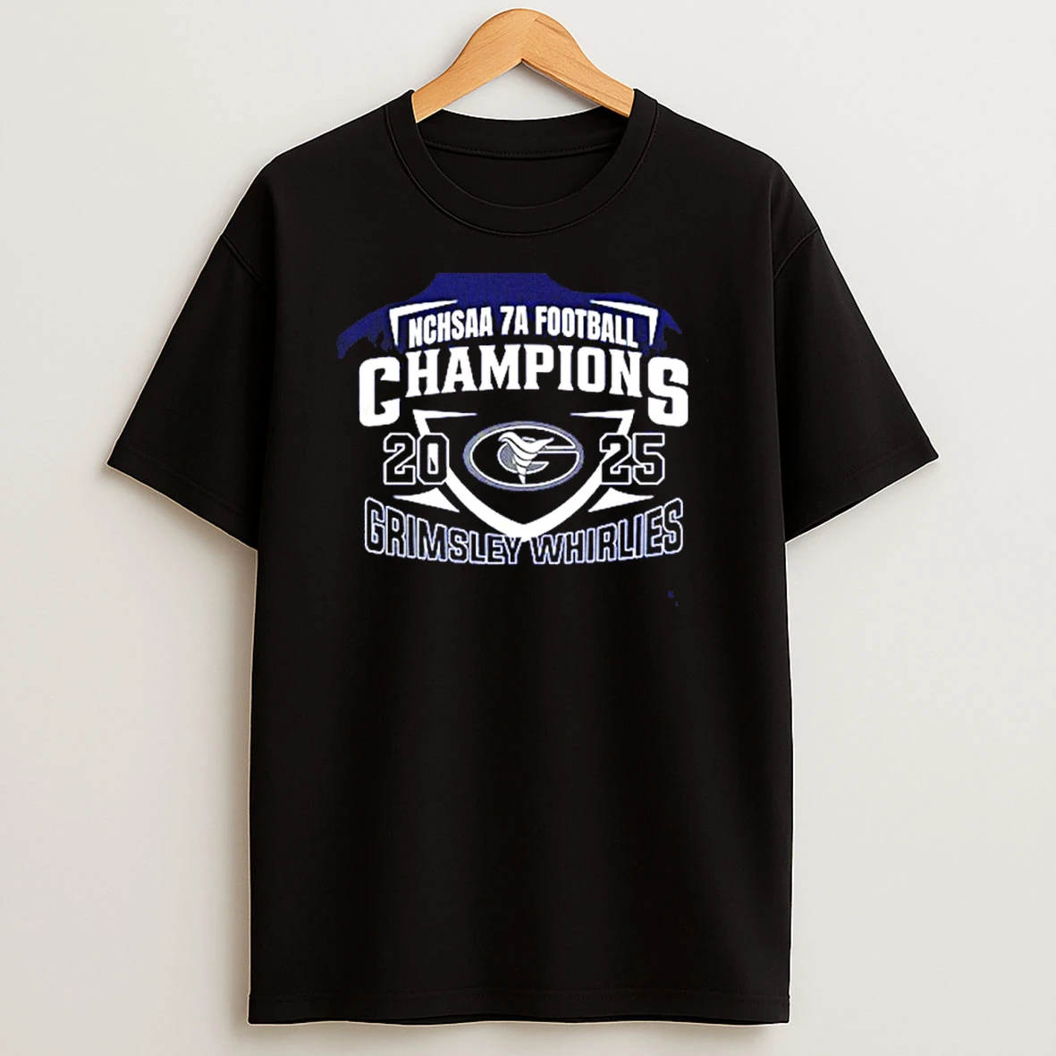 Grimsley Whirlies 2025 7a State Champions Logo Shirts