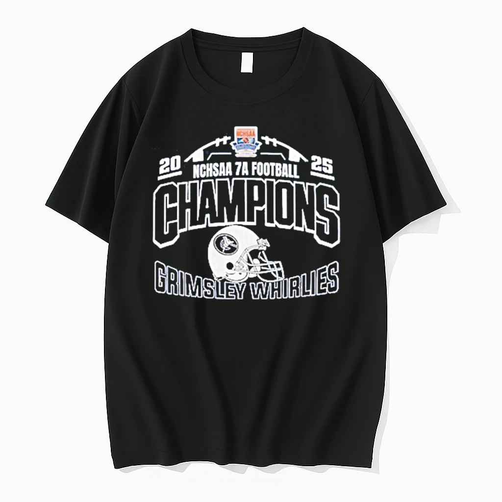 Grimsley Whirlies 7a State Champions 2025 Logo Shirts