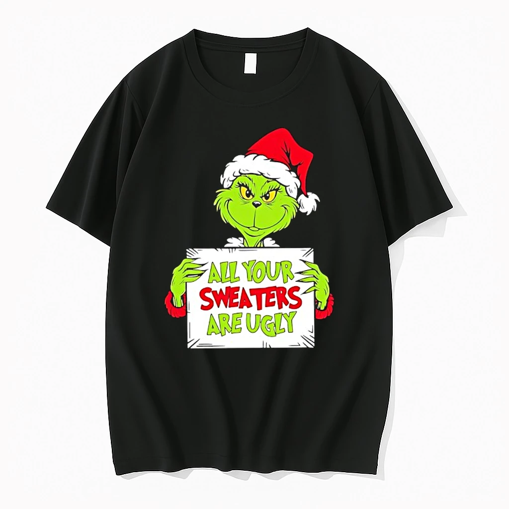 Grinch Christmas Lights All Yours Sweaters Are Ugly Shirts