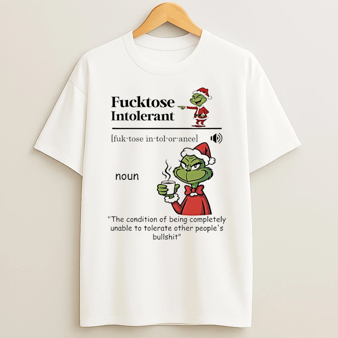 Grinch Fucktose Intolerant Christmas 2025 Shirts