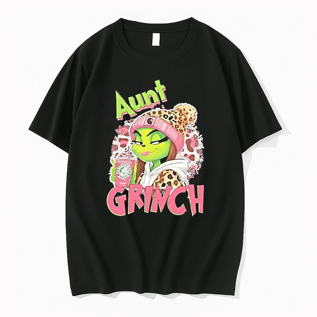Grinch Girl Aunt Christmas Shirts
