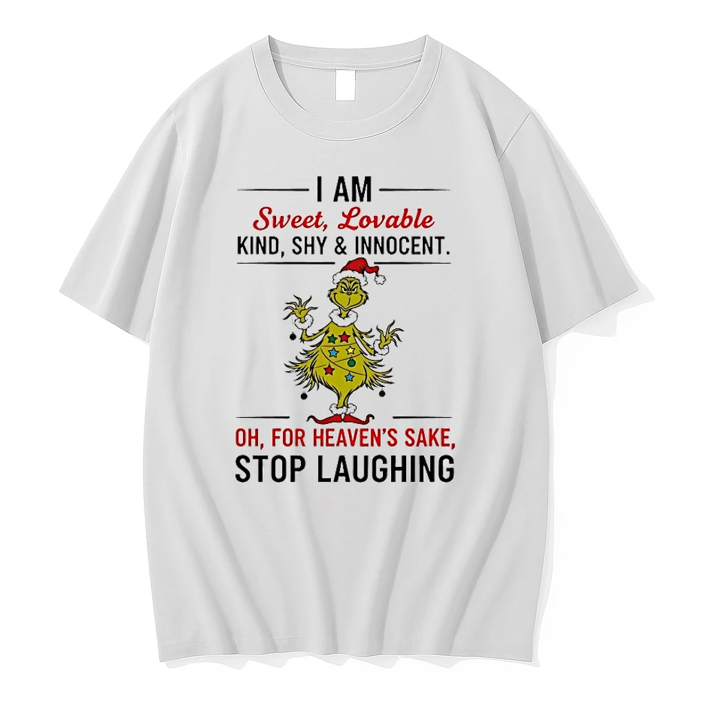 Grinch I Am Sweet Lovable Kind Shy And Innocent Christmas 2025 Shirts