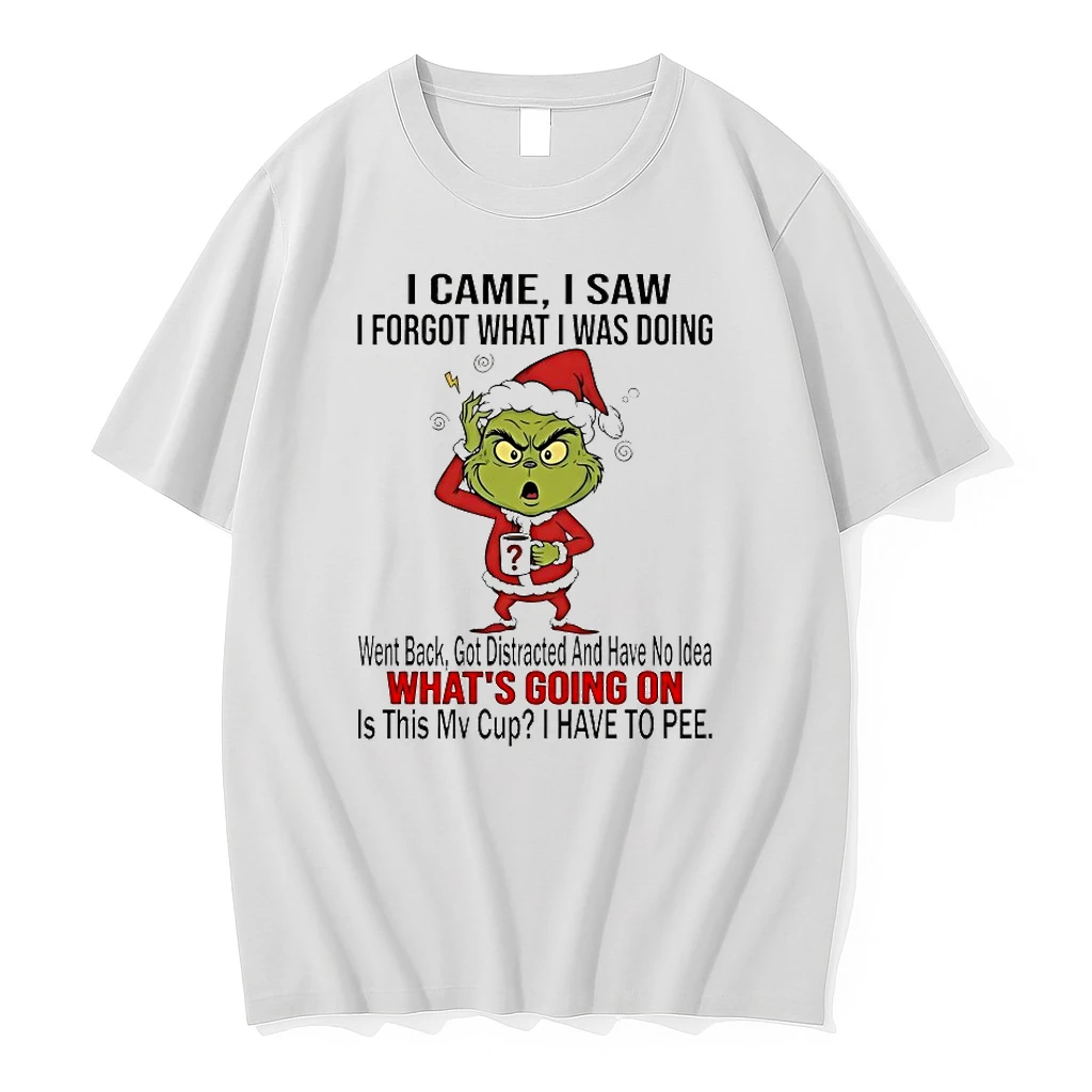 Grinch I Came I Saw I Forgot What I Was Doing Christmas 2025 Shirts