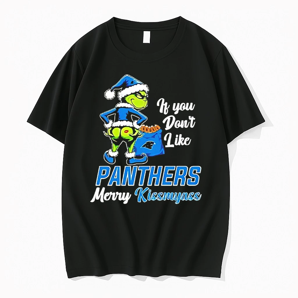 Grinch If You Dont Like Carolina Panthers Merry Kissmyass Shirts