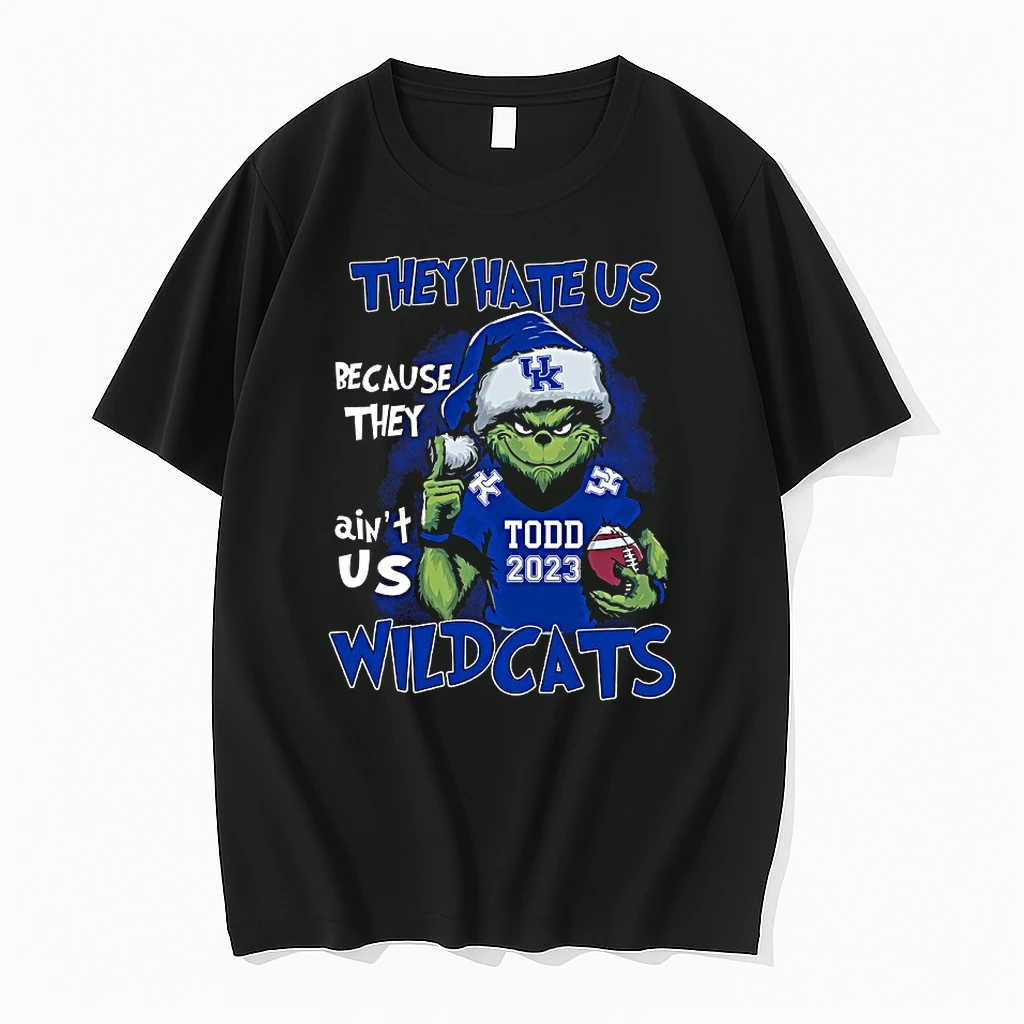 Grinch Kentucky Wildcats They Hate Us Because They Aint Us Christmas 2025 Shirts