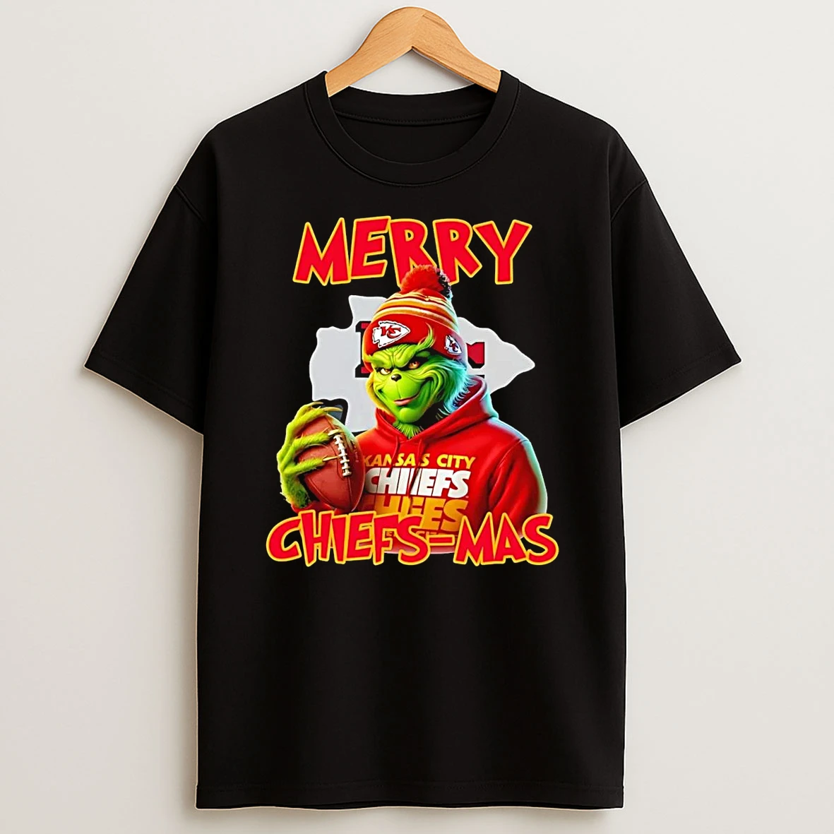 Grinch Merry Chiefs Mas Kansas City Chiefs Christmas Shirts