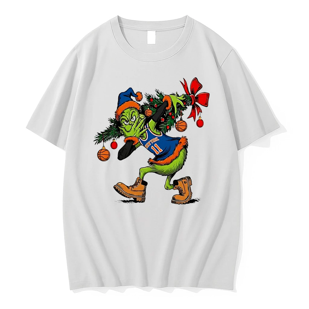 Grinch New York Knicks Holiday Heist Christmas Shirts