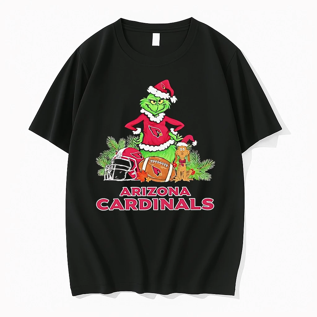 Grinch And Max Dog Arizona Cardinals Christmas Shirts