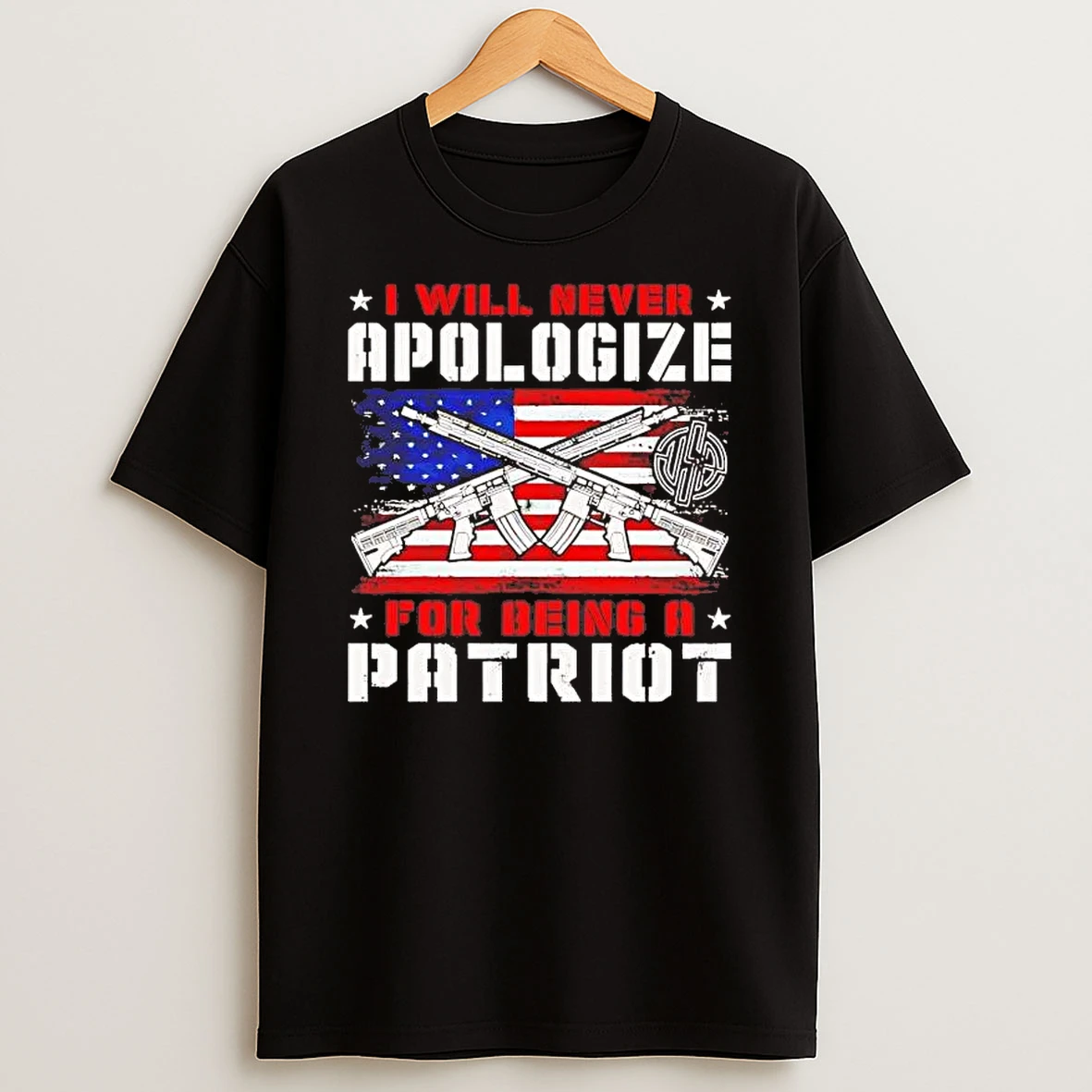 Gun I Will Never Apologize For Being A Patriot Usa Flag Shirts