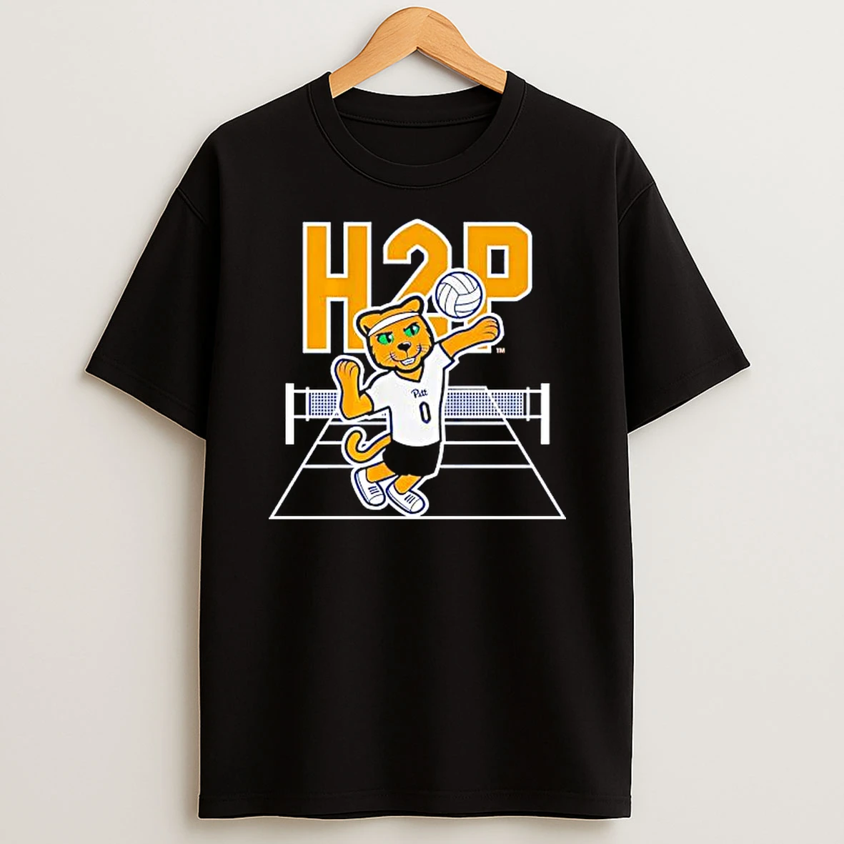 H2p Roc Logo Pitt Volleyball Shirts
