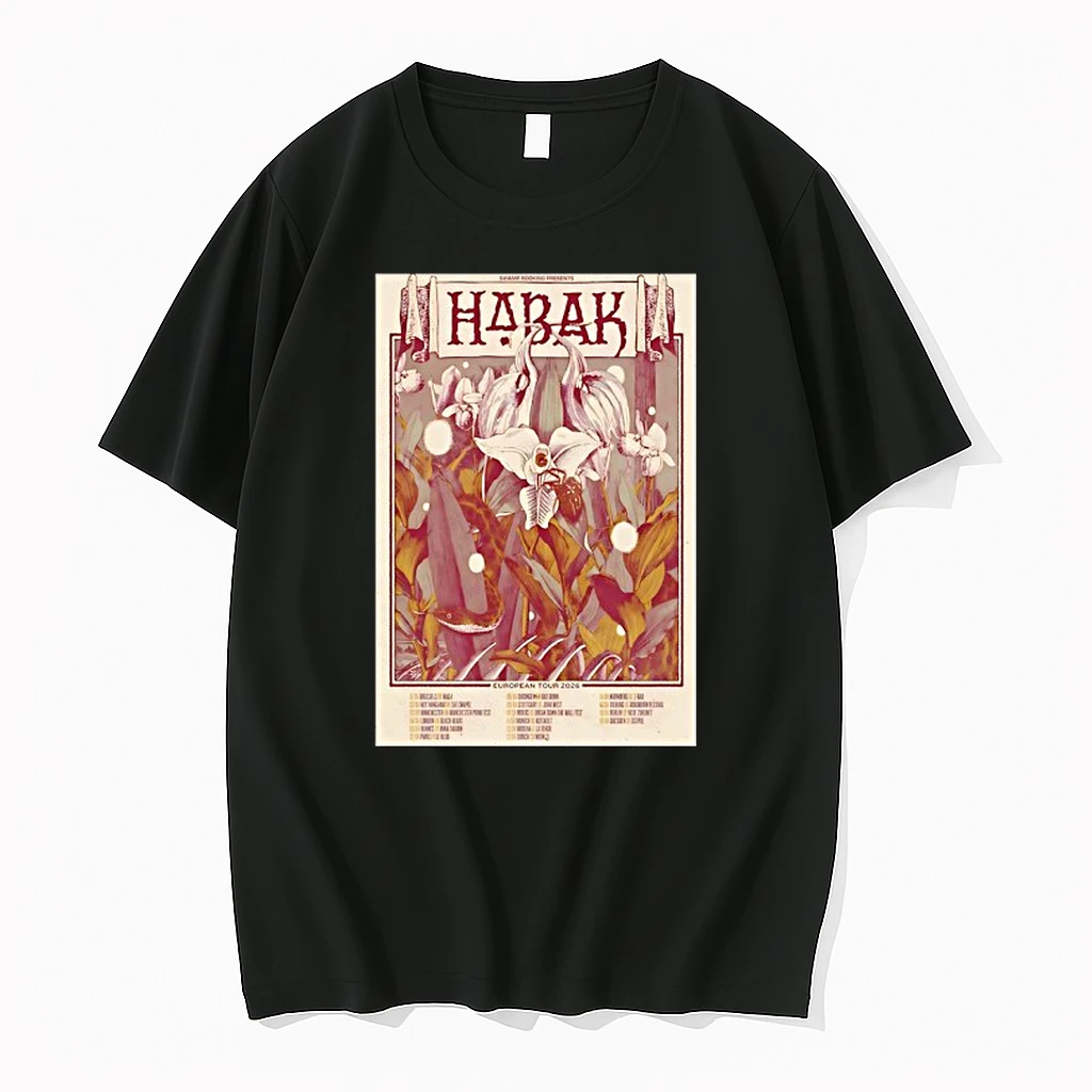 Habak European Tour 2026 Swamp Booking Presents Shirts