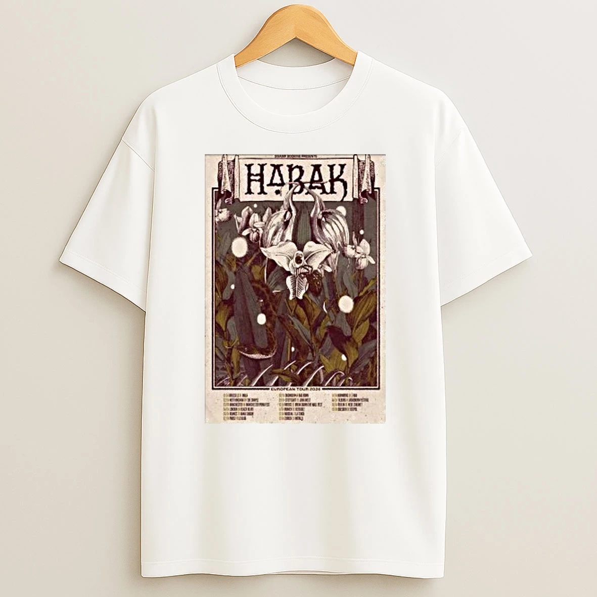 Habak Tour Eu 2026 Shirts