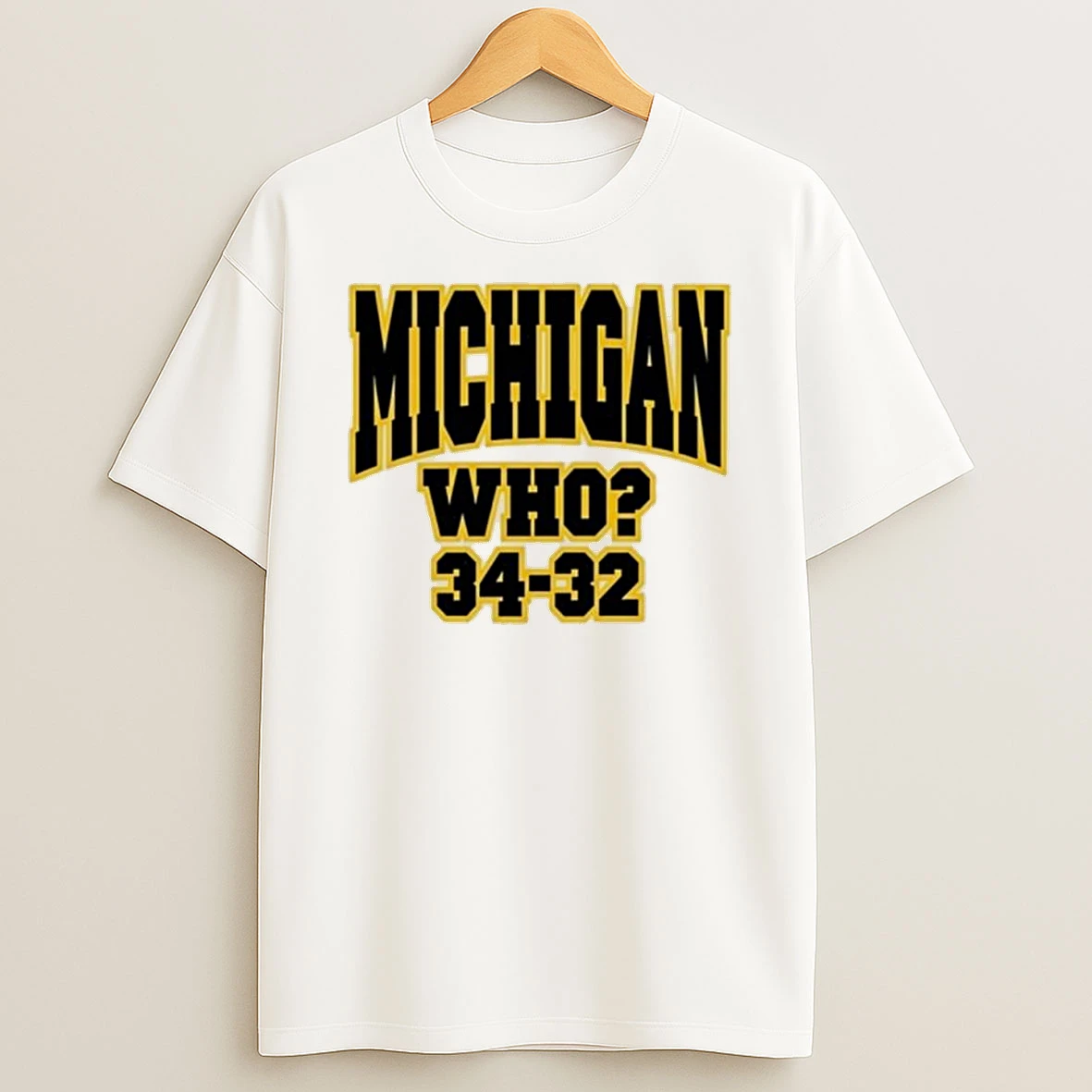 Hannah Montoya Michigan Who 34 32 Shirts