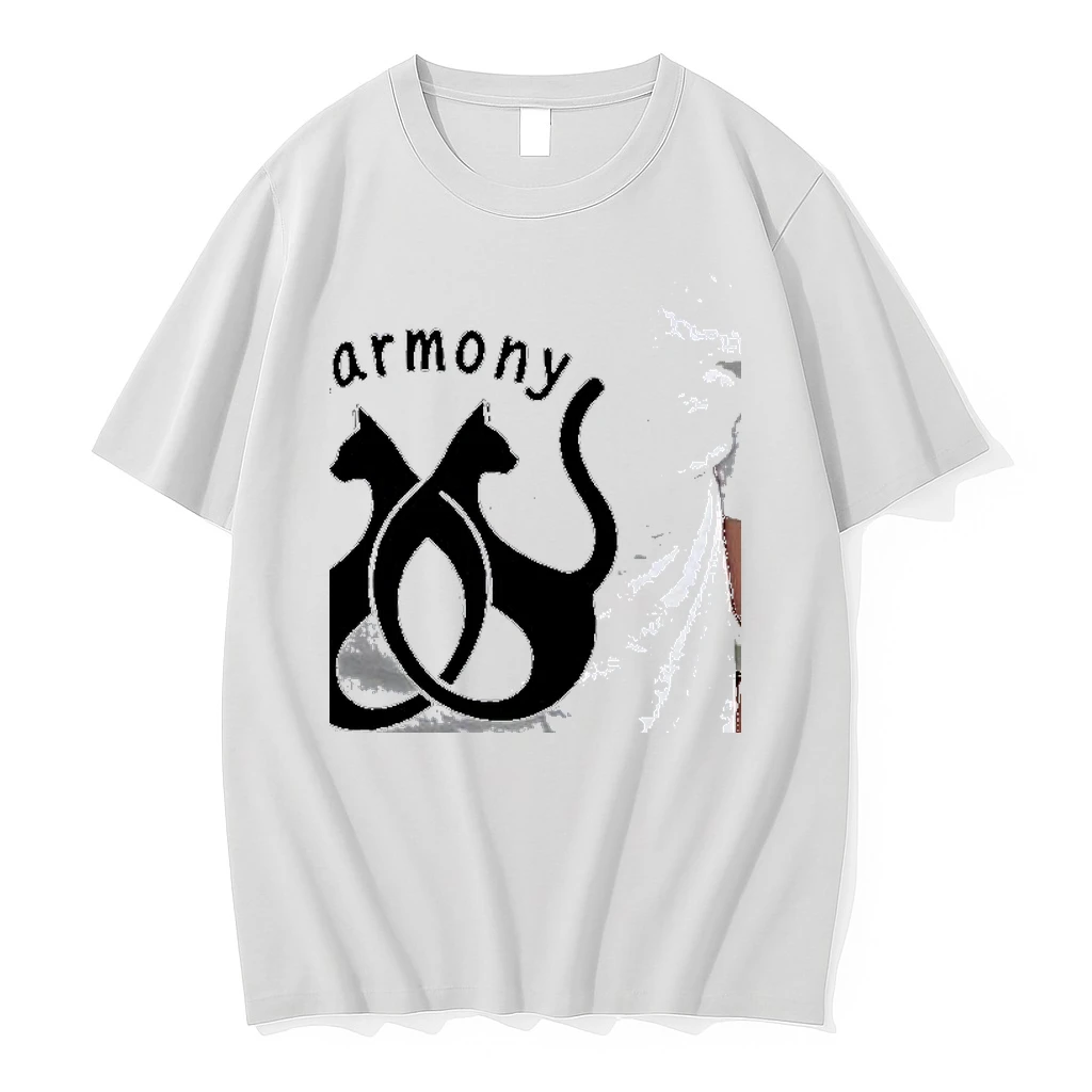 Harmony Within Cats White Shirts