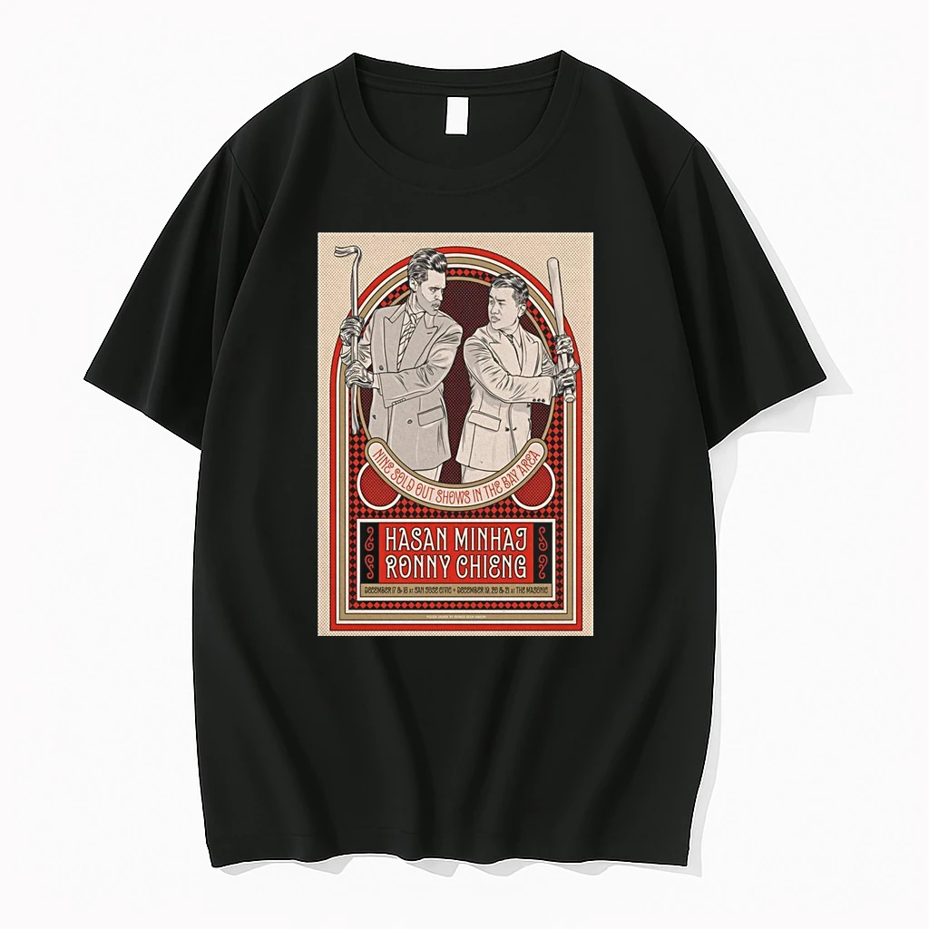 Hasan Minhaj And Ronny Chieng California Tour December 17 18 2025 San Jose Civic Shirts