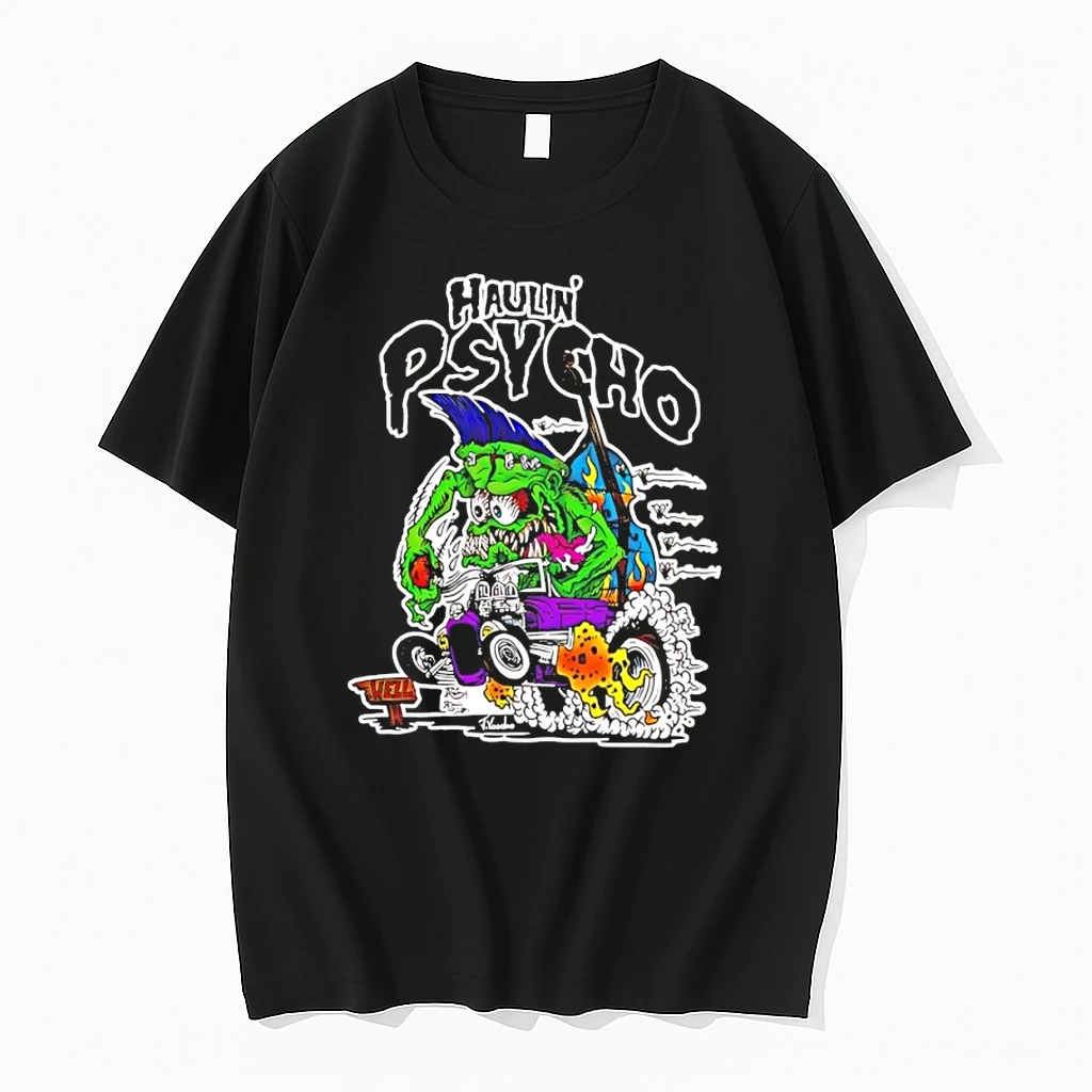 Haulin Psycho Goat Cartoon Shirts