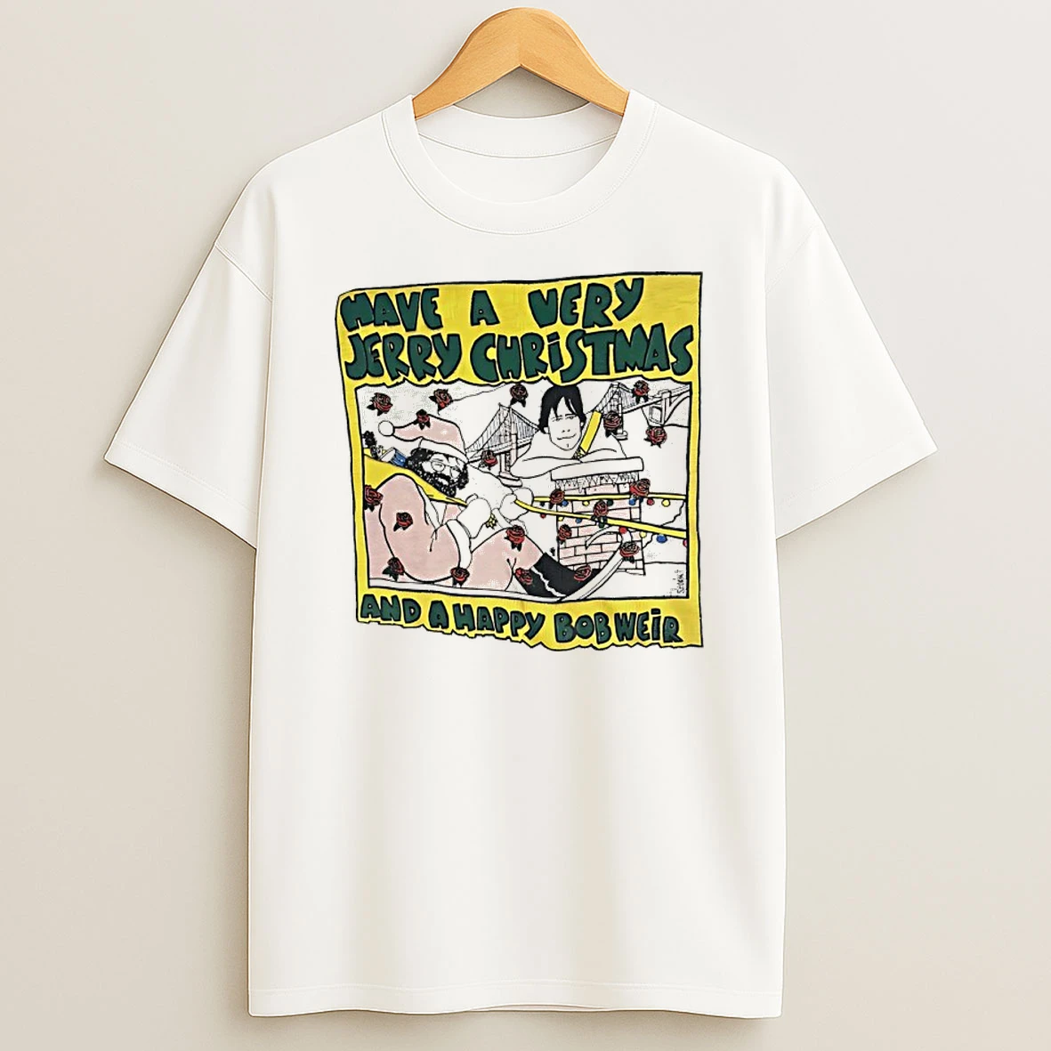 Have A Very Jerry Christmas And A Happy Bob Weir Art Shirts