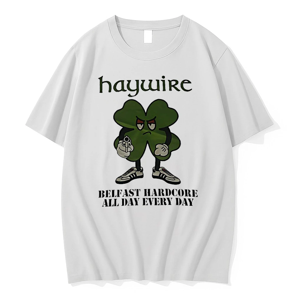 Haywire Belfast Hardcore All Day Every Day Shirts