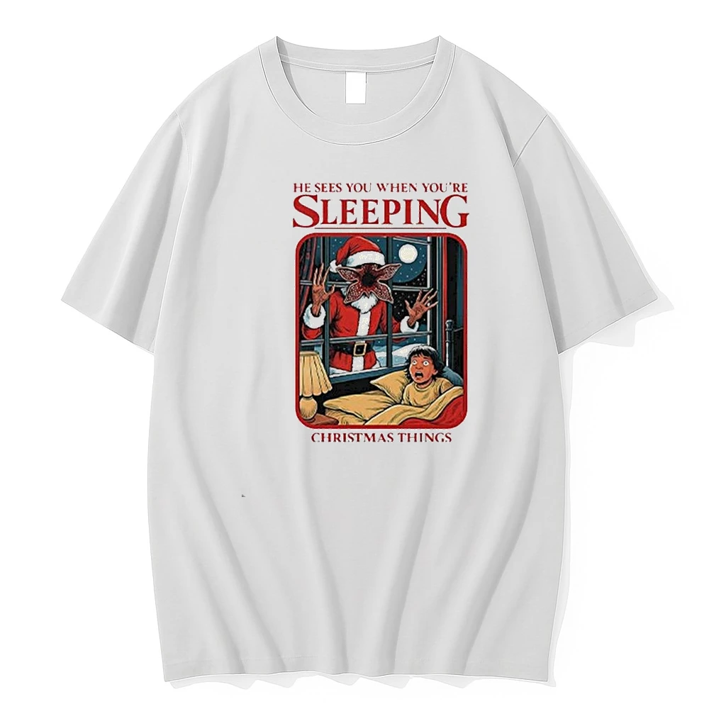 He Sees You When Youre Sleeping Christmas Things 2025 Shirts