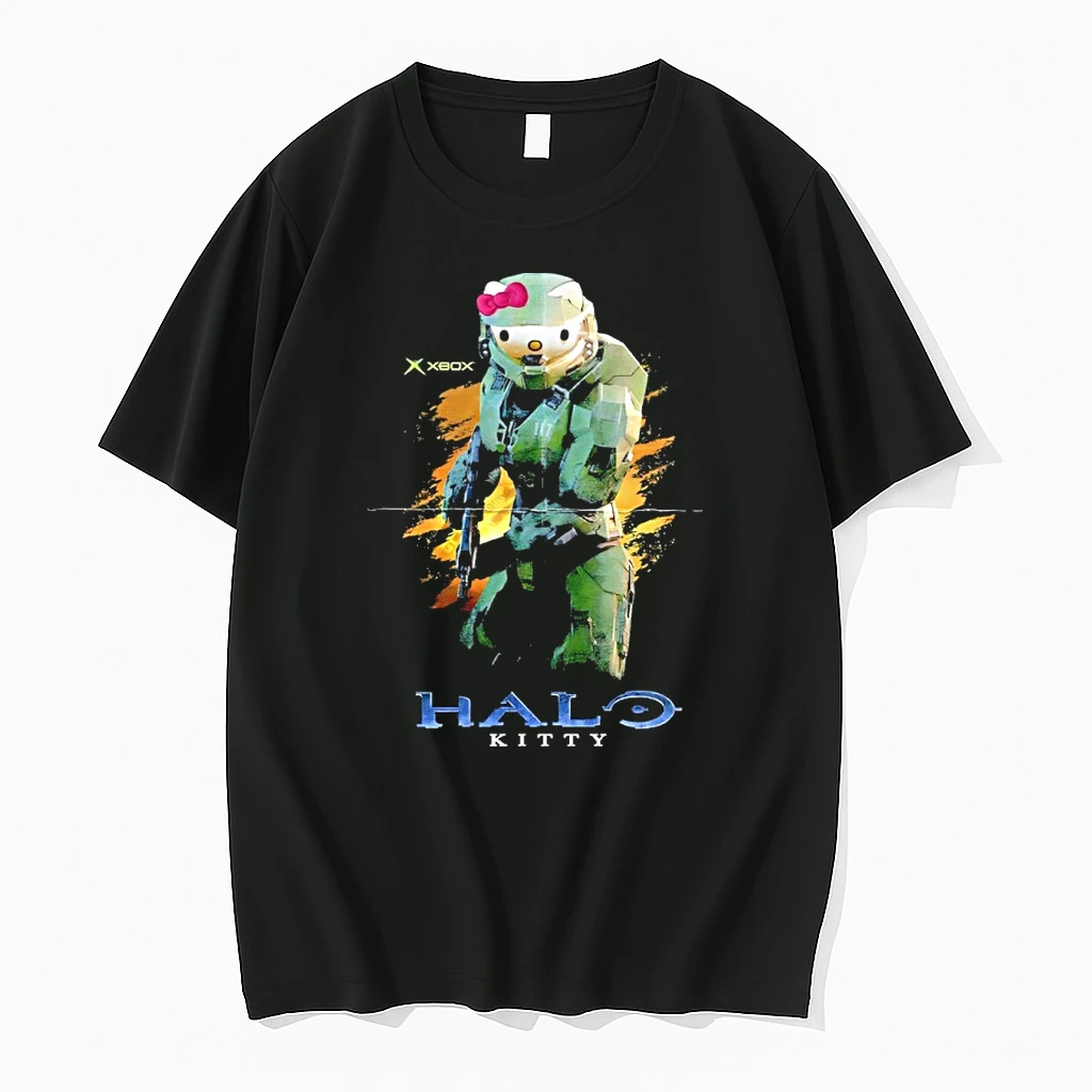 Hello Kitty X Halo Kitty Xbox Shirts