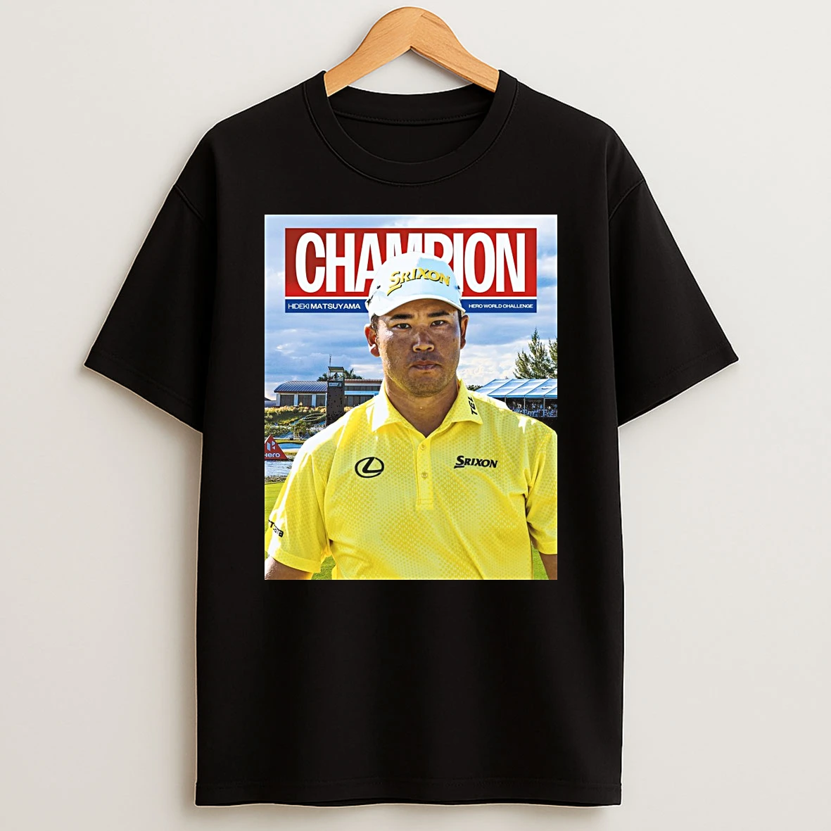 Hideki Matsuyama Hero World Challenge Golf Tournament Champion 2025 Shirts